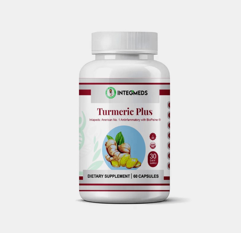INTEGMEDS Turmeric Plus 60 Capsules (Turmeric Curcumin)