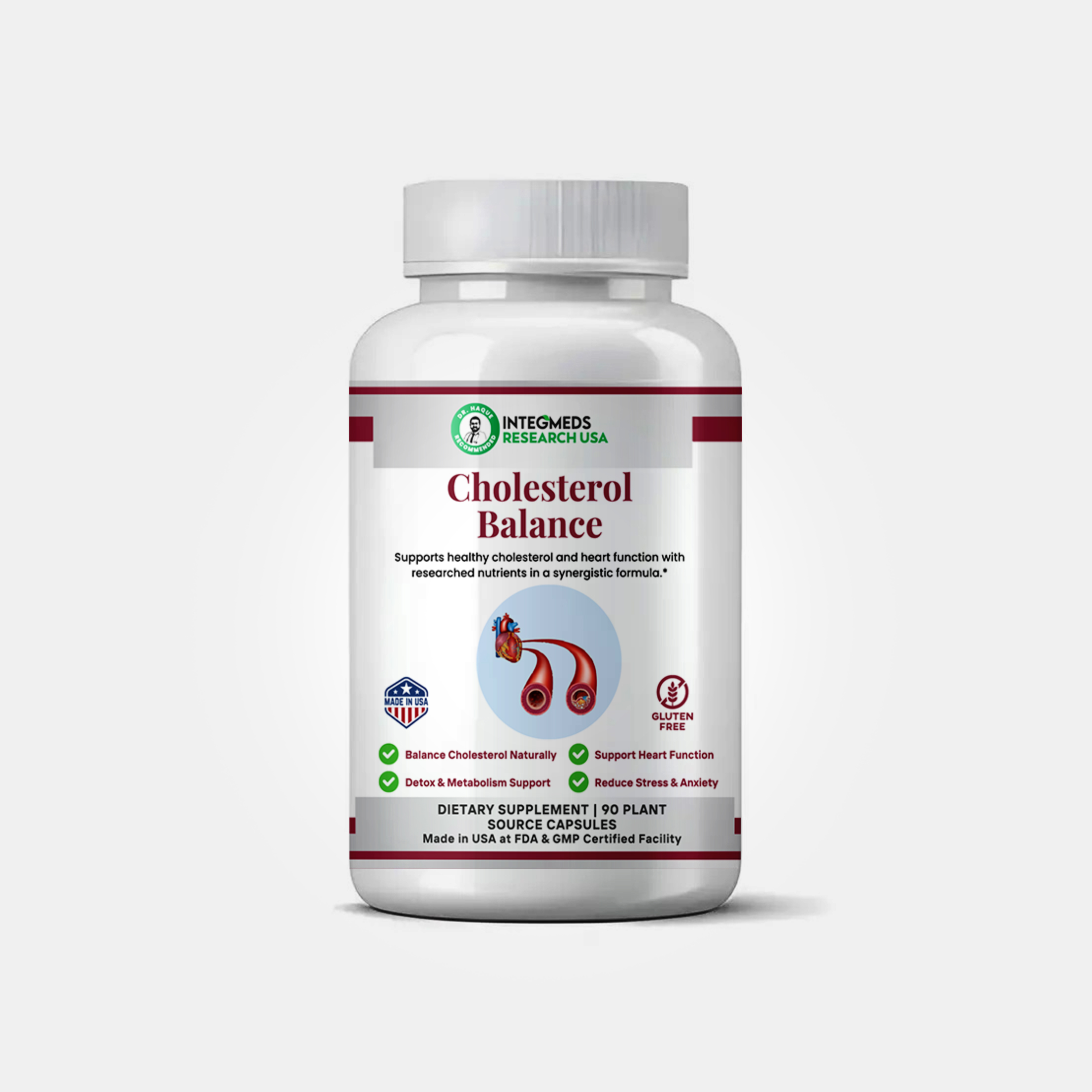 INTEGMEDS Cholesterol Balance 90 Capsules